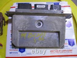 2009 Ford Escape Ecm Engine Control Module Computer Pcm Ecu Power 3.0l Zav0