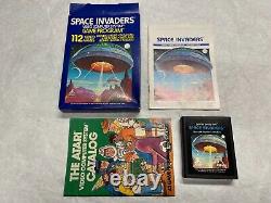 Atari VCS 2600 Game Complete in Original Box 1978 Space Invaders Matching Label