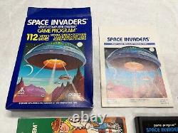 Atari VCS 2600 Game Complete in Original Box 1978 Space Invaders Matching Label