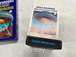 Atari VCS 2600 Game Complete in Original Box 1978 Space Invaders Matching Label