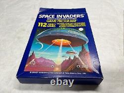 Atari VCS 2600 Game Complete in Original Box 1978 Space Invaders Matching Label