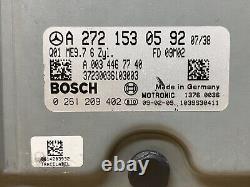 Mercedes W204 C300 Engine Motor Dme Computer Ecu Ecm Oem (2008 2012) A2721530592