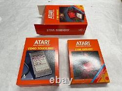 NOS 1982 ATARI Star Raiders Original Big BOX Package + Video Touch Pad Unused