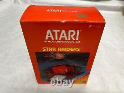 NOS 1982 ATARI Star Raiders Original Big BOX Package + Video Touch Pad Unused