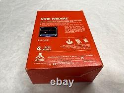 NOS 1982 ATARI Star Raiders Original Big BOX Package + Video Touch Pad Unused