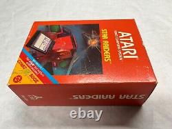 NOS 1982 ATARI Star Raiders Original Big BOX Package + Video Touch Pad Unused