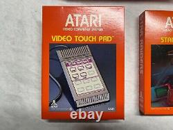 NOS 1982 ATARI Star Raiders Original Big BOX Package + Video Touch Pad Unused