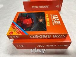 NOS 1982 ATARI Star Raiders Original Big BOX Package + Video Touch Pad Unused