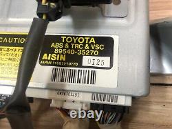Toyota 4runner Oem Abs Trc Vsc Skid Traction Control Module 01-02 2