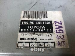 Toyota Oem T100 Front Engine Motor Dme Computer Ecu Ecm Module 3.4l 4x2 1995 2