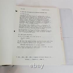 Vintage Original TRS-80 Data Ace Relational Systems Language Manual