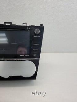 16 17 18 Forester Subaru Radio CD Stereo Receiver Headunit Touch Screen Oem  <br/>	
	<br/>  Traduction en français: 
  <br/>  16 17 18 Forester Subaru Radio CD Stéréo Récepteur Headunit Écran tactile OEM